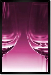 Poszterek keretben 40x60 Poharak