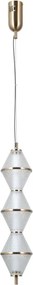 ITALUX PND-34395-3V-HBR FUENTE Egyágú Függesztett Lámpa Fém LED IP20