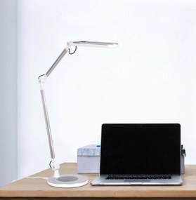 KAJA K-BL1221 SREBRNY ALETTE Ezüst Színű Asztali Lámpa 10W LED 910Lm 3000-6000K IP20