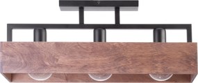 Sigma lighting modern mennyezeti lámpa dakota barna fekete sig31740