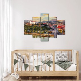 Kép - panoráma, Pozsony, Szlovákia (150x105 cm)