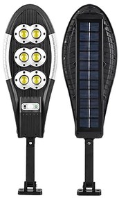 Solar Napelem 1600MAH 150W LED Nagy Napenergiával Működő Utcai Vízálló Lámpa kültéri, távirányítós biztonsági világítással az udvari kerti teraszhoz
