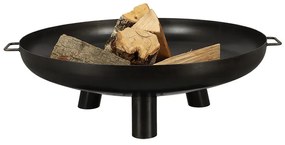 Fém tűzrakó tál, 80 cm átmérőjű