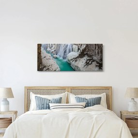 Kép - Izlandi természet (120x50 cm)