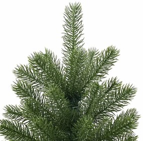 Mű karácsonyfa állvánnyal Zöld 240 cm PVC, PE és acél