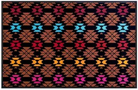 Indián mintás prémium lábtörlő - színes (Válassz méretet: 85*55 cm)