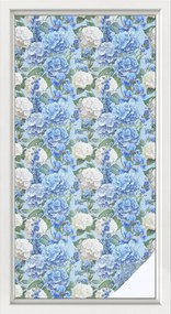 Szélvédőfólia Ablakvédő Adatvédelem Virágos báj 50x100 cm