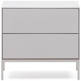 Fehér éjjeliszekrény Vedrana – Kave Home