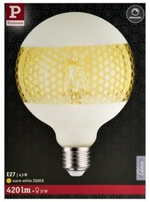 LED Szabályozható izzó CLASSIC G125 E27/4,5W/230V 2500K - Paulmann 28770