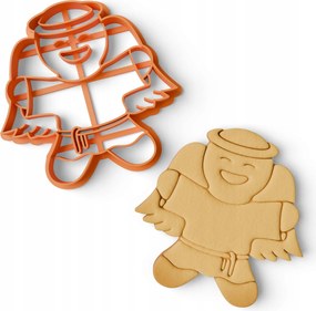 Prémium Mézeskalács lyukasztó Karácsonyi Kekszek Angyalka