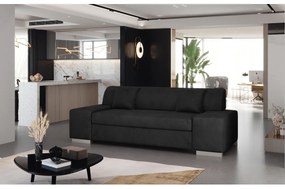 Porto 3 kanapé, sötétszürke, Monolit 97