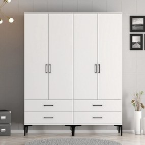 Ruhásszekrény Kiara TT (fehér). 1088315