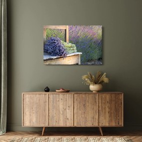 Kép - Levendula csokrok (90x60 cm)