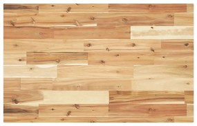 olajbevonatú tömör akácfa íróasztallap 120 x 50 x 4 cm