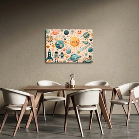Kép - Darabok az űrből (70x50 cm)