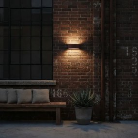 Ideal Lux - Kültéri fali lámpa ANDROMEDA 1xE27/60W/230V IP55 barna