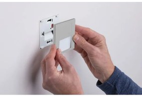 Paulmann 80003 - LED 1W lépcsővilágítás TSARO érzékelővel, 230V matt króm