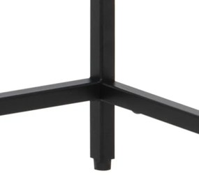 SETH konzolasztal fekete színben