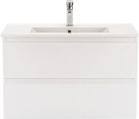Vario Forte 80 alsó szekrény mosdóval fehér-fehér