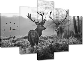 Órák 150x105 Fekete-fehér szarvasok