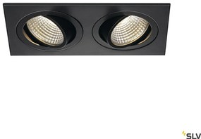 SLV NEW TRIA 1 SET 113920 Beépíthető spotlámpa 2x14W/LED 3000K 1250LM IP20