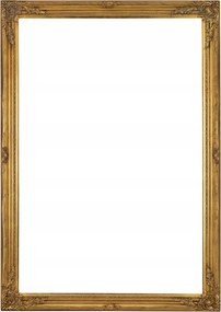 Nagy arany antik barokk keret retro antikolt díszítéssel 134x94cm