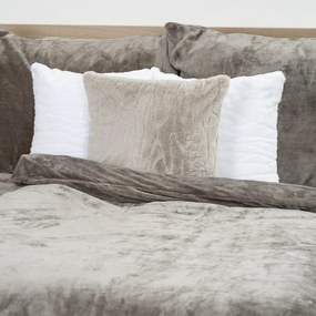 4Home mikroflanel ágyneműhuzat szürke, 140 x 200 cm, 70 x 90 cm, 140 x 200 cm, 70 x 90 cm