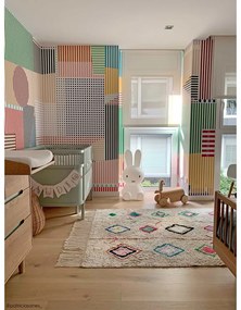 Krémszínű mosható kézi szövésű pamut szőnyeg 140x200 cm Kaarol – Lorena Canals