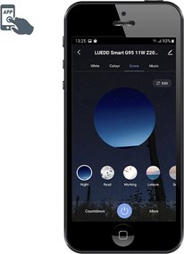 3 db-os készlet okos E27 LED izzó A60 matt RGBW 8,5W 806lm 2700K