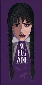 Wednesday No Hug fürdőlepedő, strand törölköző 70x140cm