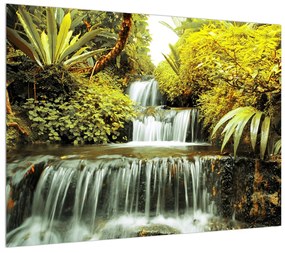 Indonéz vízesések képe (70x50 cm)