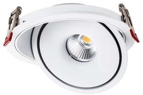 LED mennyezeti spotlámpa LED/28W/230V 3000/4000/6400K Ø20 cm fehér