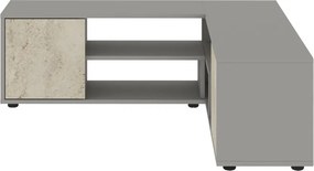 Rosa - Grey, Travertine