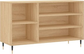 vidaXL sonoma tölgy színű szerelt fa cipőszekrény 102x36x60 cm