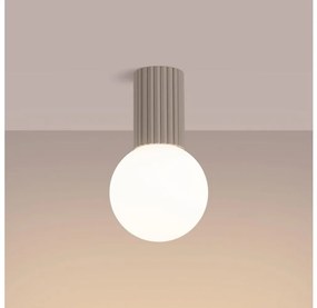 Sollux SL.1743 - Fürdőszobai mennyezeti lámpa HALO 1xG9/8W/230V IP44 bézs