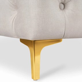 SORRENTO 1S fotel, krém bársony