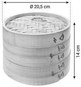 Tescoma NIKKO bambusz párolókosár, 20 cm