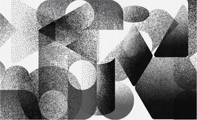 Fotótapéta Flizelin Fali szett Geometrikus formák 416x254 +ragasztó