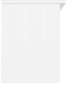ALTA fehér tömör fenyőfa cipőszekrény 100x35x45 cm