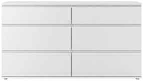 Fehér alacsony komód 153x84 cm Nova – Tvilum