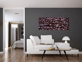 Kávé szemek képe (120x50 cm)