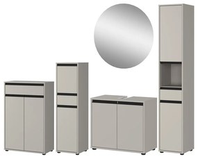 Szürke fürdőszoba bútor szett Lemont – Germania