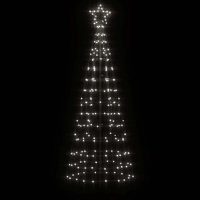 hideg fehér LED karácsonyfa tüskékkel 220 LED 180 cm