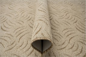 Presto Hurkapálca Bézs Szőnyeg Filc Mintával 200x200 cm