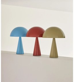 Világoskék asztali lámpa (magasság 33 cm) Mush – Hübsch