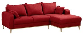 Piros sarokkanapé (jobb oldali) Beata – Ropez