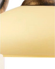 Brilagi - MOLLERO fali lámpa 1xE27/15W/230V bronz/patina