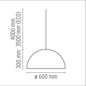 Függeszték Fekete FLOS F0001031