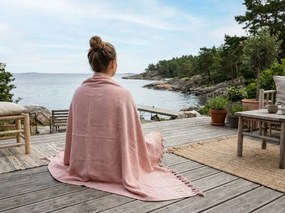 Fürdőlepedő WALRA rózsaszín 90 x 180 cm, 100% pamut