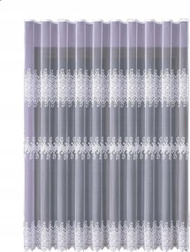 Elegáns Függöny Szalaggal Kész 500x230